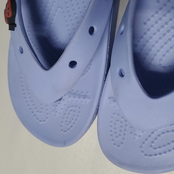 CROCS Classic Flip Flop Platform Sandals Size 10 Perriwinkle Womens - Picture 16 of 16